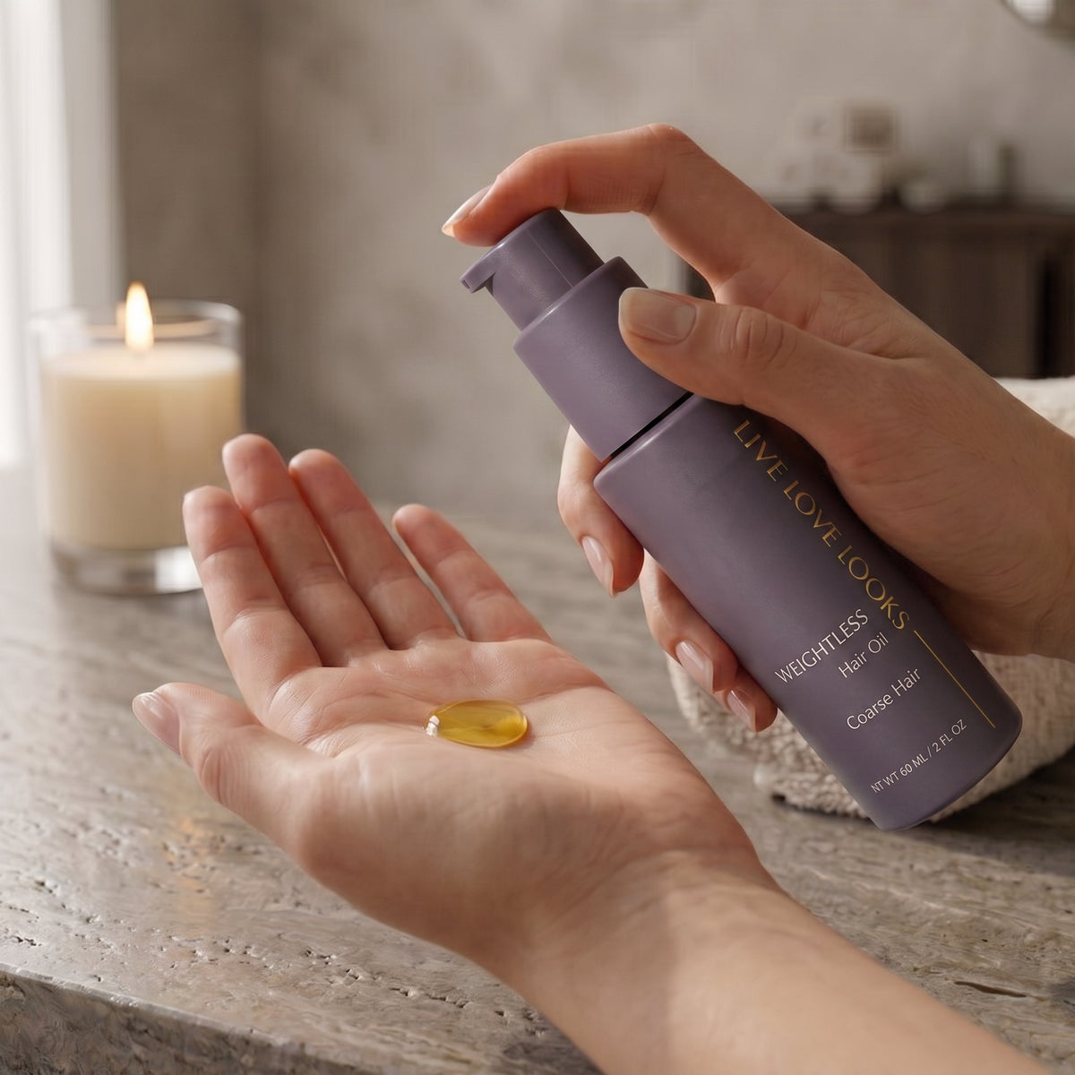 Weightless Oil For Coarse Hair
