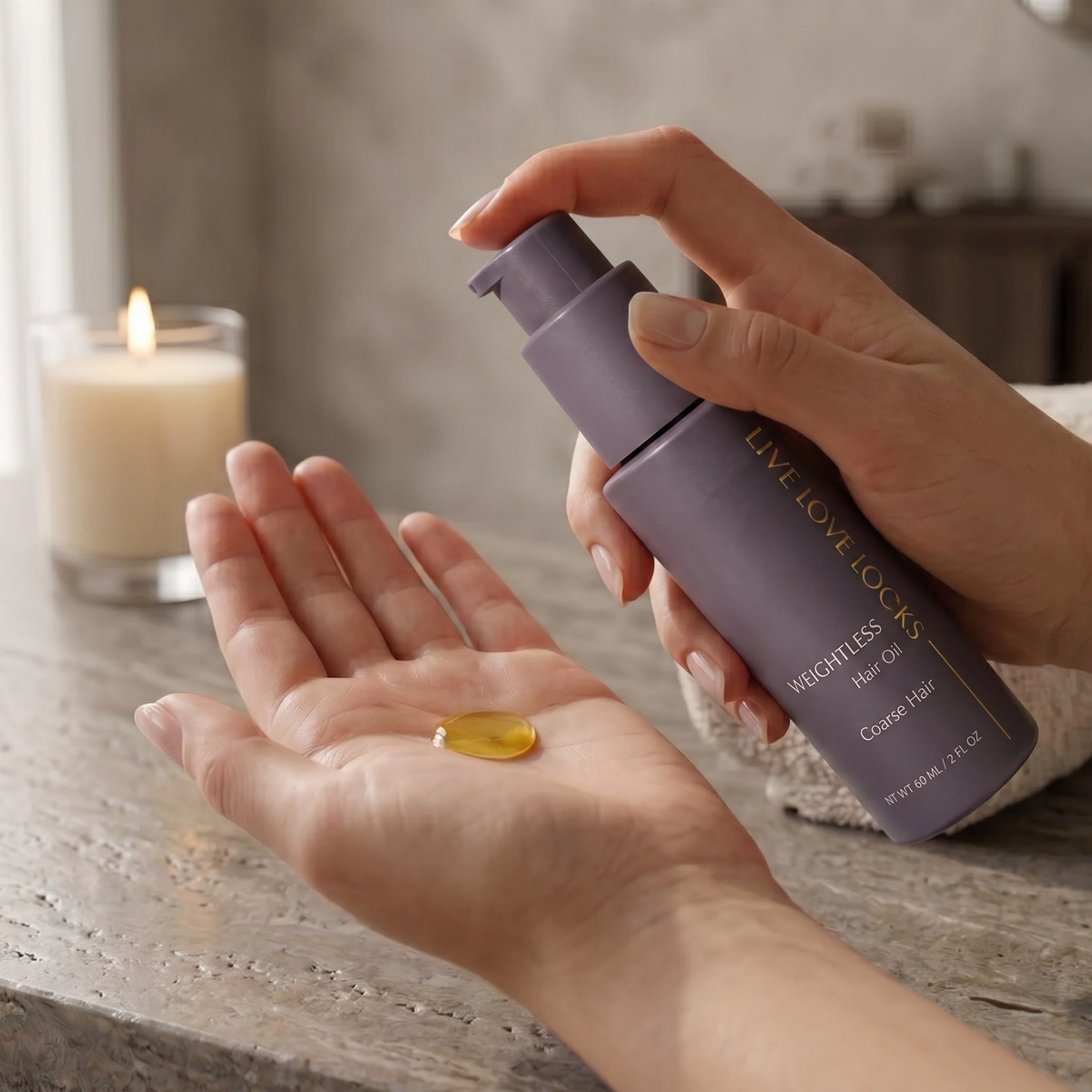Weightless Oil For Coarse Hair